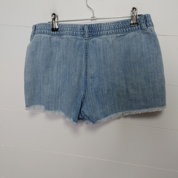 Aerie distressed lace insert pull on shorts size XS - Picture 6 of 9